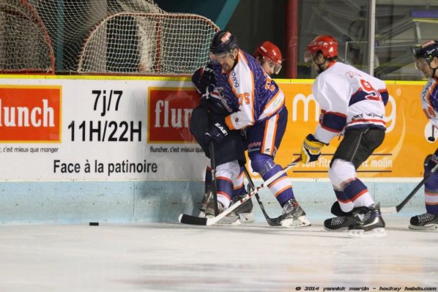 Photo hockey match Clermont-Ferrand - Evry  le 13/12/2014