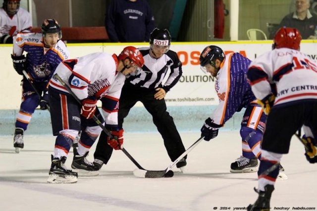 Photo hockey match Clermont-Ferrand - Evry  le 13/12/2014