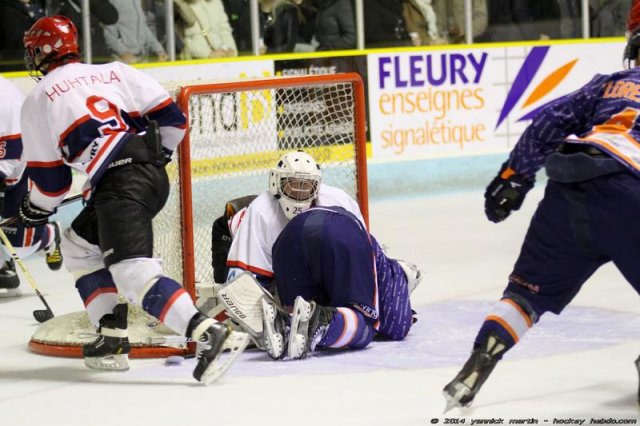 Photo hockey match Clermont-Ferrand - Evry  le 13/12/2014