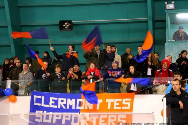 Photo hockey match Clermont-Ferrand - Evry  le 13/12/2014