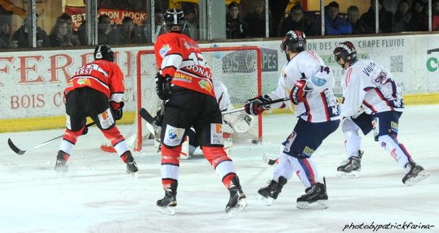 Photo hockey match Briançon  - Grenoble  le 13/12/2014