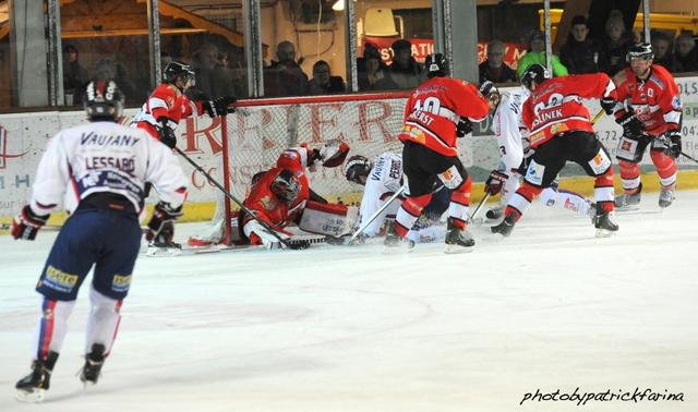Photo hockey match Briançon  - Grenoble  le 13/12/2014