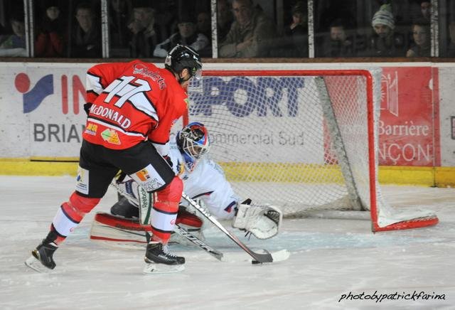 Photo hockey match Briançon  - Grenoble  le 13/12/2014