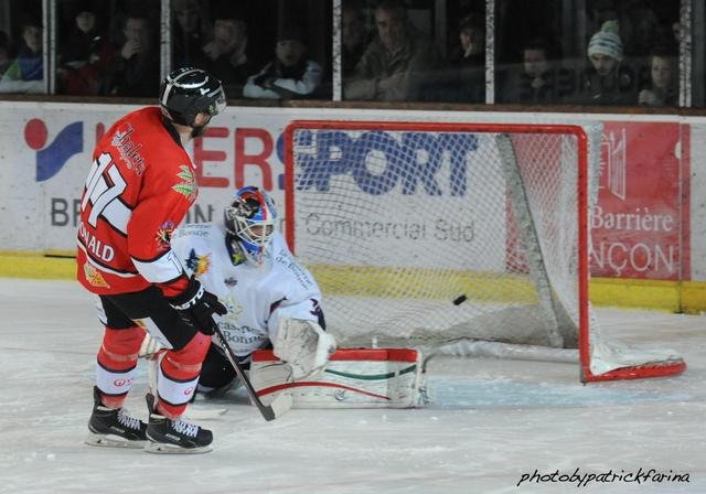 Photo hockey match Briançon  - Grenoble  le 13/12/2014