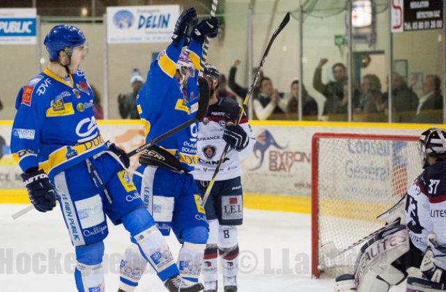 Photo hockey match Dijon  - Angers  le 13/12/2014