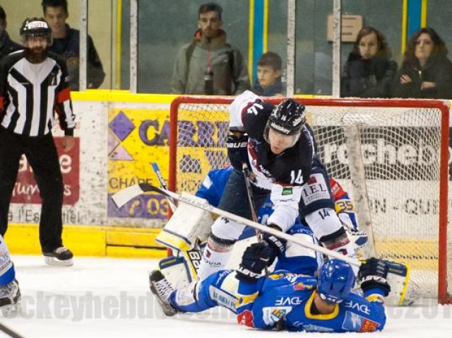 Photo hockey match Dijon  - Angers  le 13/12/2014