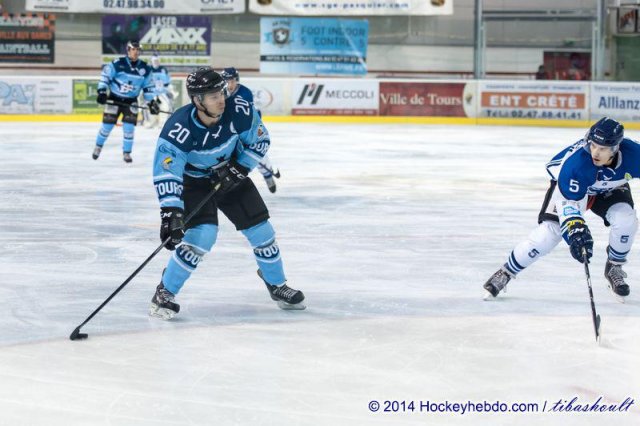 Photo hockey match Tours  - Nantes le 20/12/2014