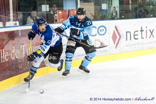 Photo hockey match Tours  - Nantes le 20/12/2014