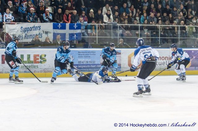 Photo hockey match Tours  - Nantes le 20/12/2014