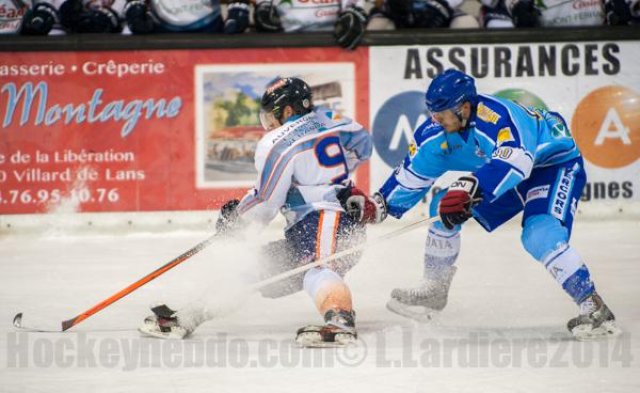 Photo hockey match Villard-de-Lans - Clermont-Ferrand le 20/12/2014