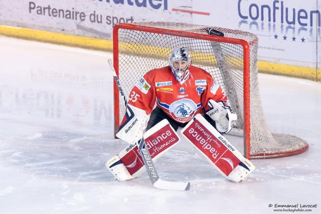 Photo hockey match Lyon - Strasbourg  le 23/12/2014