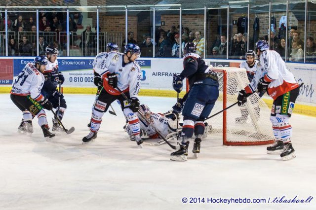 Photo hockey match Angers  - Caen  le 23/12/2014