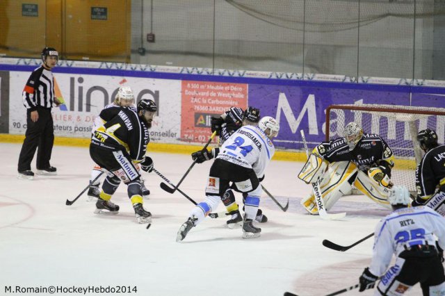 Photo hockey match Rouen - Gap  le 23/12/2014