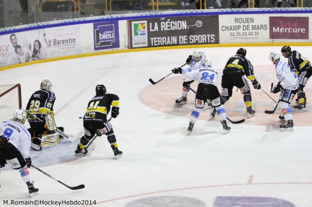 Photo hockey match Rouen - Gap  le 23/12/2014