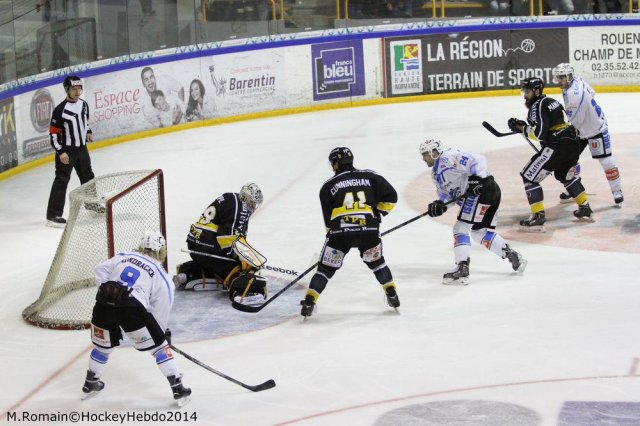 Photo hockey match Rouen - Gap  le 23/12/2014