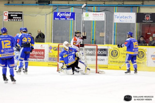 Photo hockey match Dijon  - Amiens  le 26/12/2014