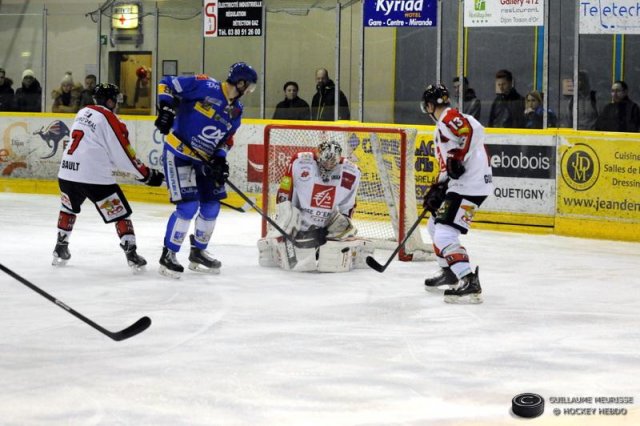Photo hockey match Dijon  - Amiens  le 26/12/2014