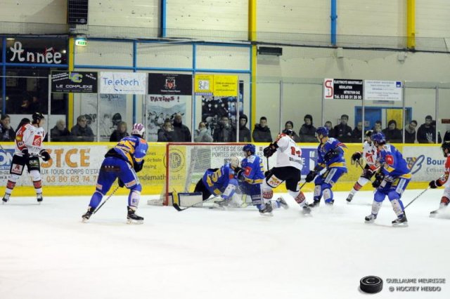Photo hockey match Dijon  - Amiens  le 26/12/2014