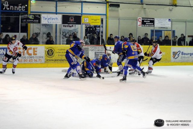 Photo hockey match Dijon  - Amiens  le 26/12/2014