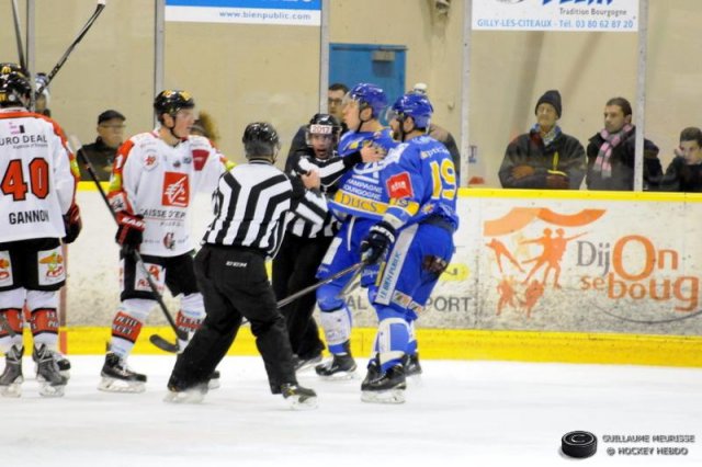 Photo hockey match Dijon  - Amiens  le 26/12/2014