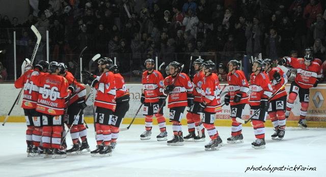 Photo hockey match Briançon  - Brest  le 26/12/2014