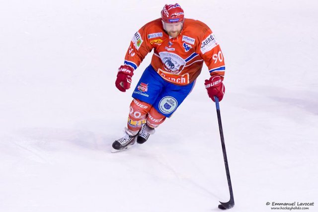 Photo hockey match Lyon - Caen  le 28/12/2014