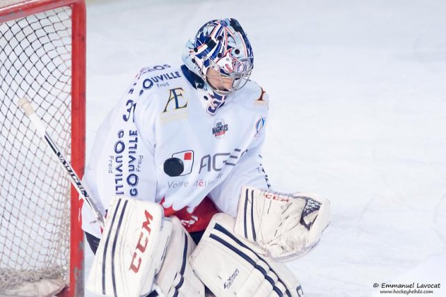 Photo hockey match Lyon - Caen  le 28/12/2014