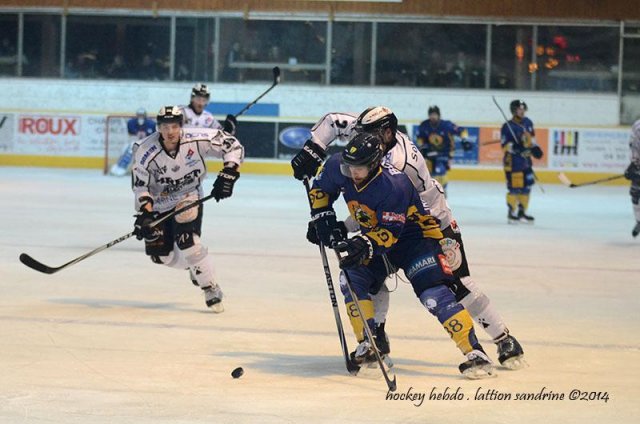 Photo hockey match Chamonix  - Brest  le 28/12/2014