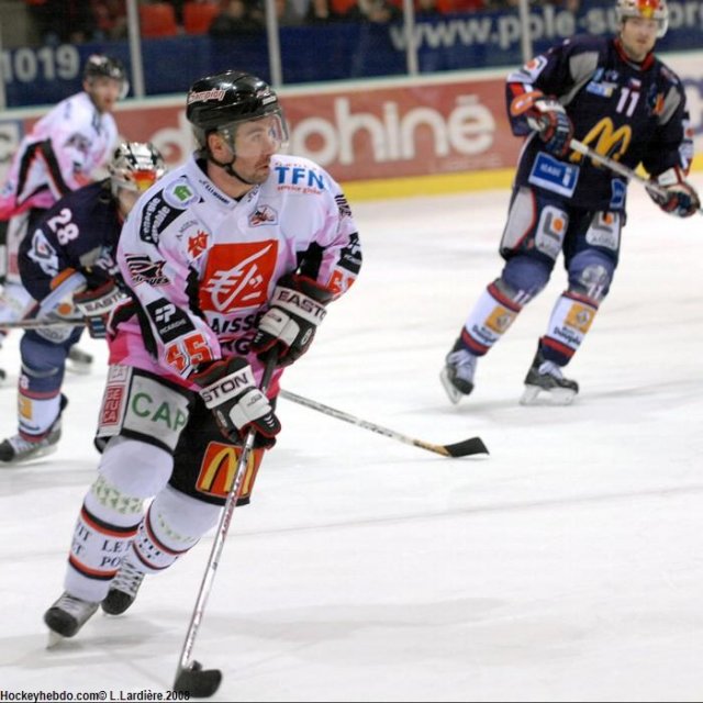 Photo hockey match Grenoble  - Amiens  le 03/01/2009