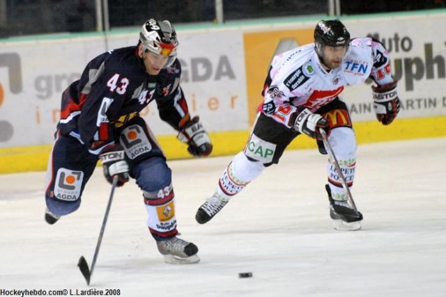 Photo hockey match Grenoble  - Amiens  le 03/01/2009