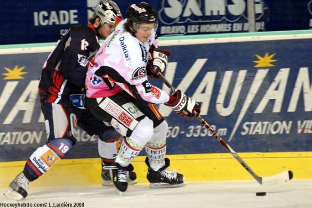 Photo hockey match Grenoble  - Amiens  le 03/01/2009