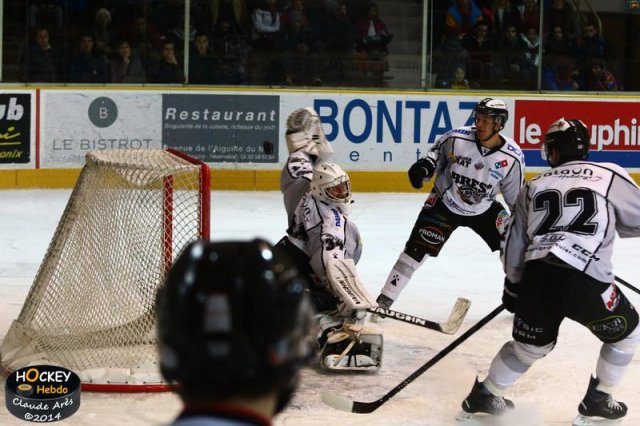 Photo hockey match Chamonix  - Brest  le 28/12/2014