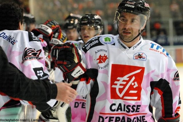 Photo hockey match Grenoble  - Amiens  le 03/01/2009