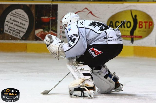 Photo hockey match Chamonix  - Brest  le 28/12/2014