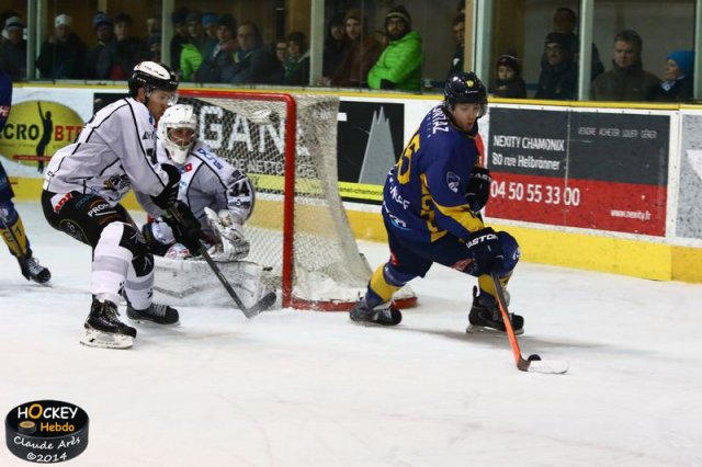 Photo hockey match Chamonix  - Brest  le 28/12/2014
