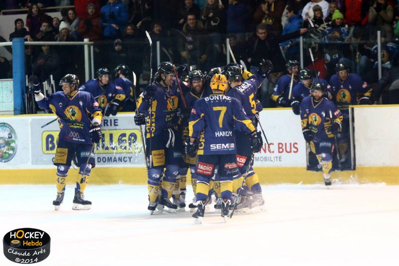 Chamonix  4 - 3 Brest 