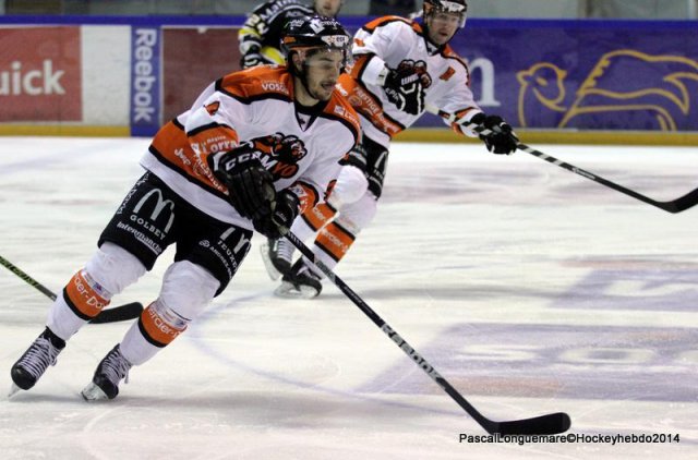 Photo hockey match Rouen - Epinal  le 28/12/2014