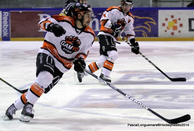 Photo hockey match Rouen - Epinal  le 28/12/2014