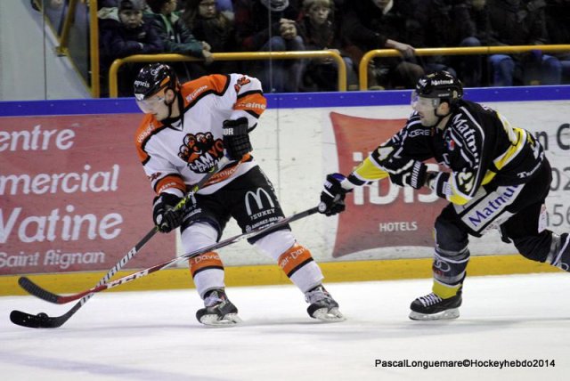 Photo hockey match Rouen - Epinal  le 28/12/2014