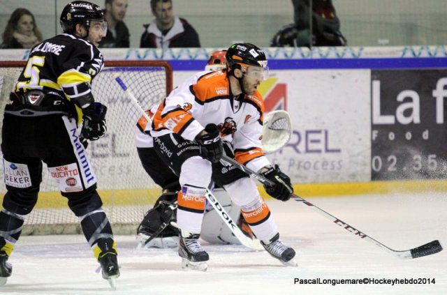Photo hockey match Rouen - Epinal  le 28/12/2014