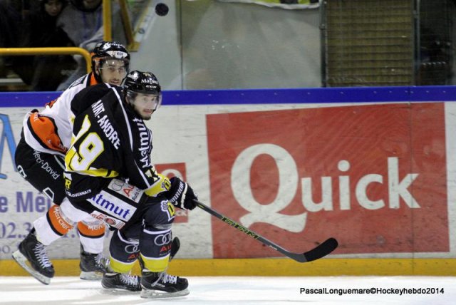 Photo hockey match Rouen - Epinal  le 28/12/2014