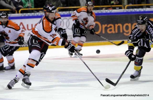 Photo hockey match Rouen - Epinal  le 28/12/2014