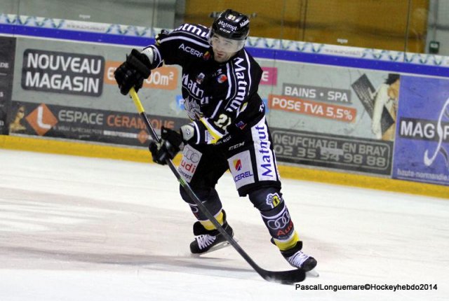 Photo hockey match Rouen - Epinal  le 28/12/2014