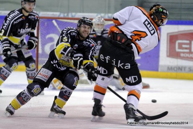 Photo hockey match Rouen - Epinal  le 28/12/2014