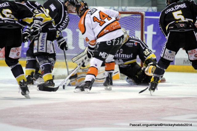 Photo hockey match Rouen - Epinal  le 28/12/2014