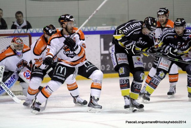 Photo hockey match Rouen - Epinal  le 28/12/2014