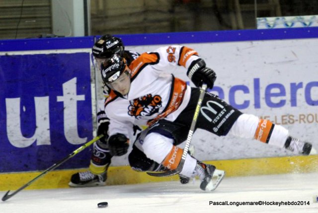 Photo hockey match Rouen - Epinal  le 28/12/2014