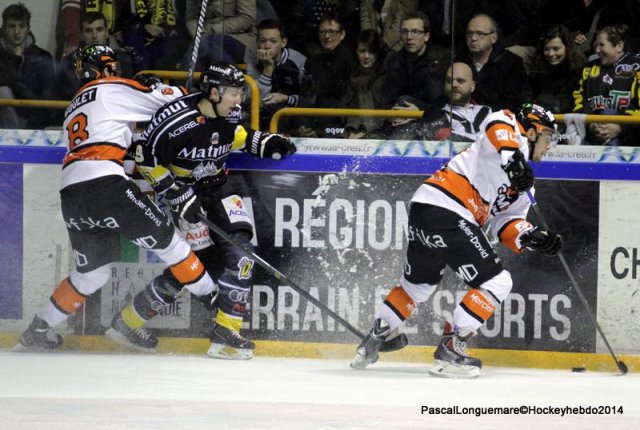 Photo hockey match Rouen - Epinal  le 28/12/2014