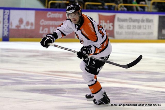 Photo hockey match Rouen - Epinal  le 28/12/2014