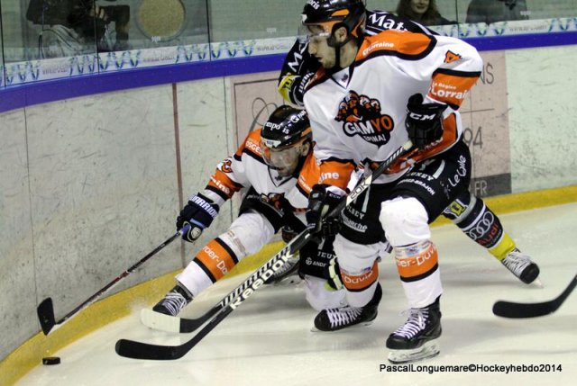 Photo hockey match Rouen - Epinal  le 28/12/2014